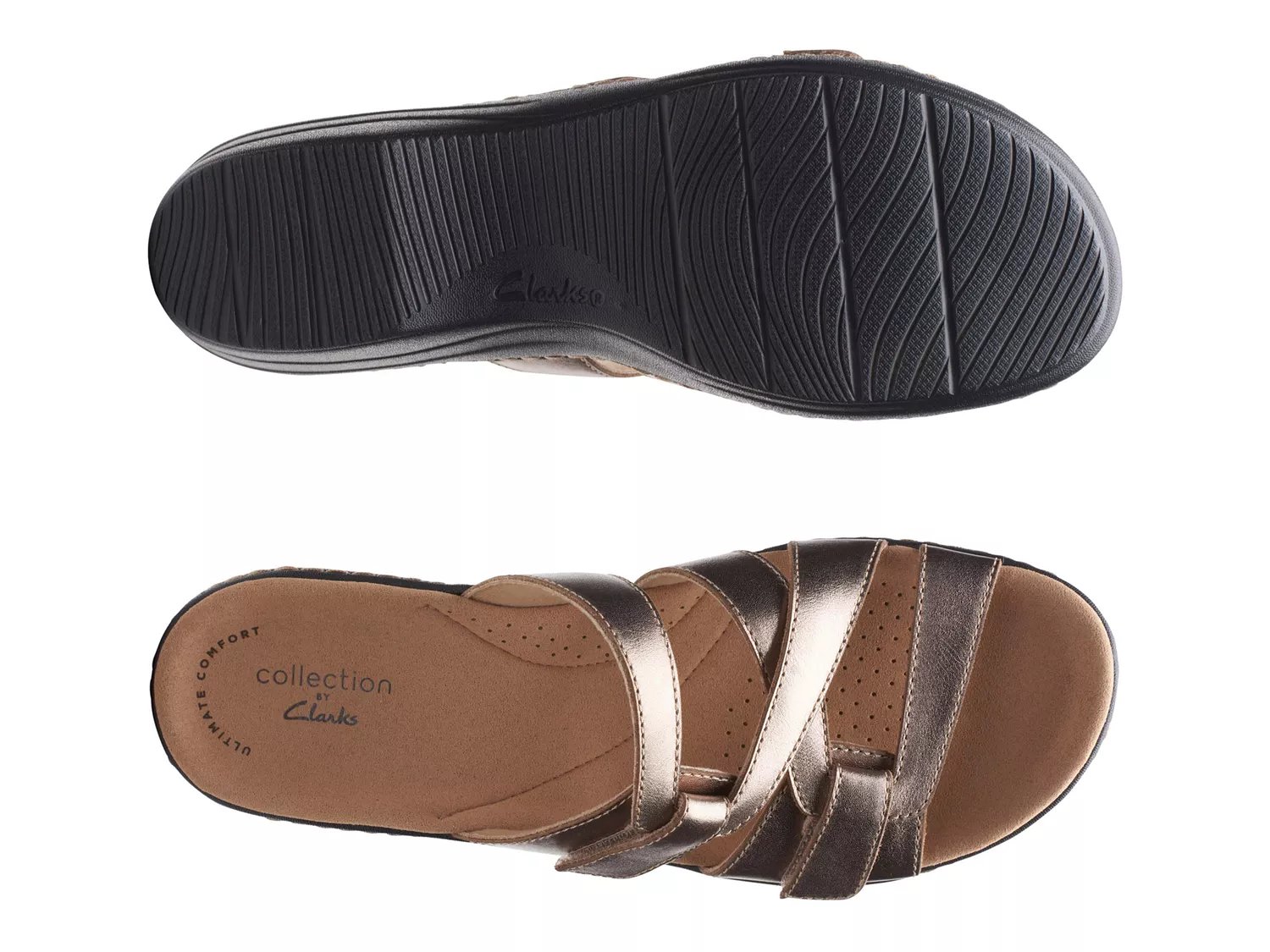 clarks women's merliah karli slip on strappy sandals