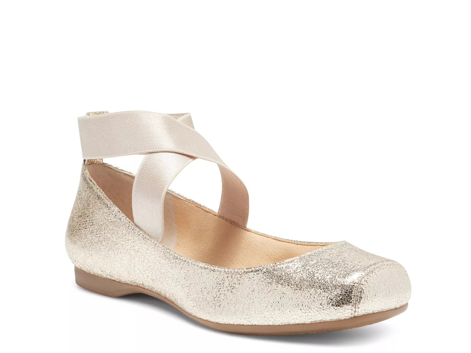 dsw ankle strap flats