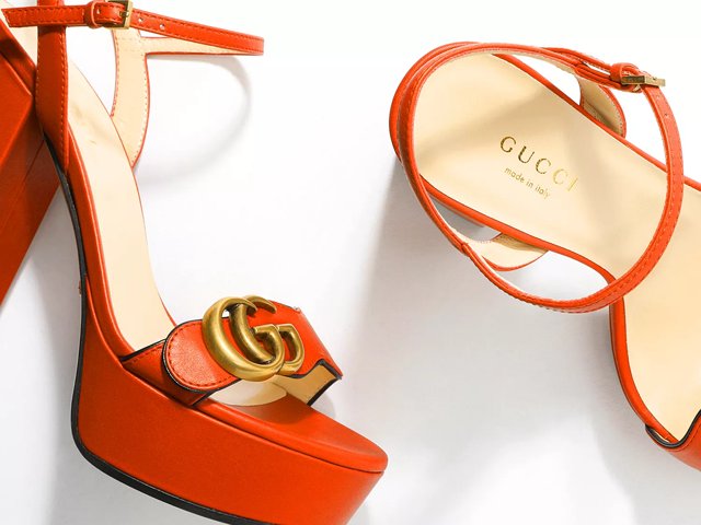 Gucci Marmont 85 Platform Sandal Dsw