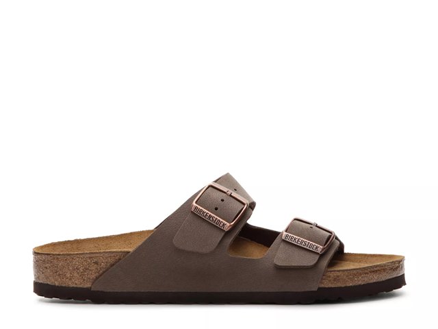 Birkenstock Men's Arizona Slide Sandal, Mocha, Size 13-13.5