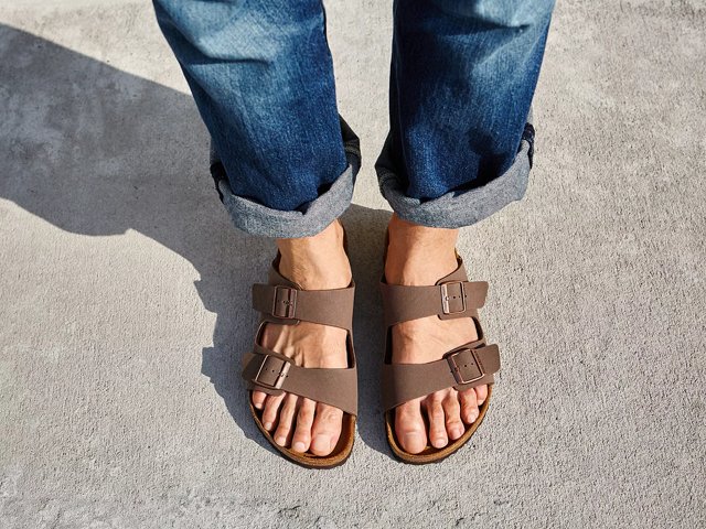 Birkenstock Arizona Slide Sandal - Men's - Free Shipping