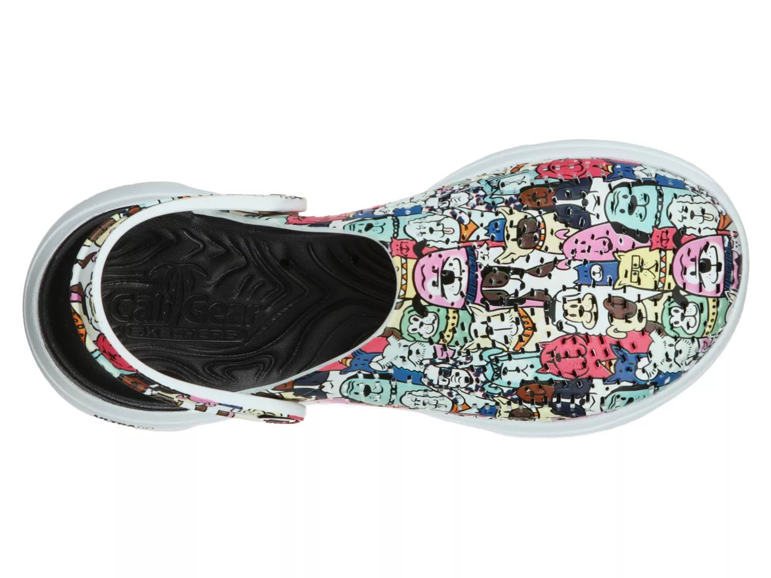 skechers women's foamies go walk 5 dog lover clog