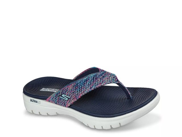 Dsw skechers flip flops discount