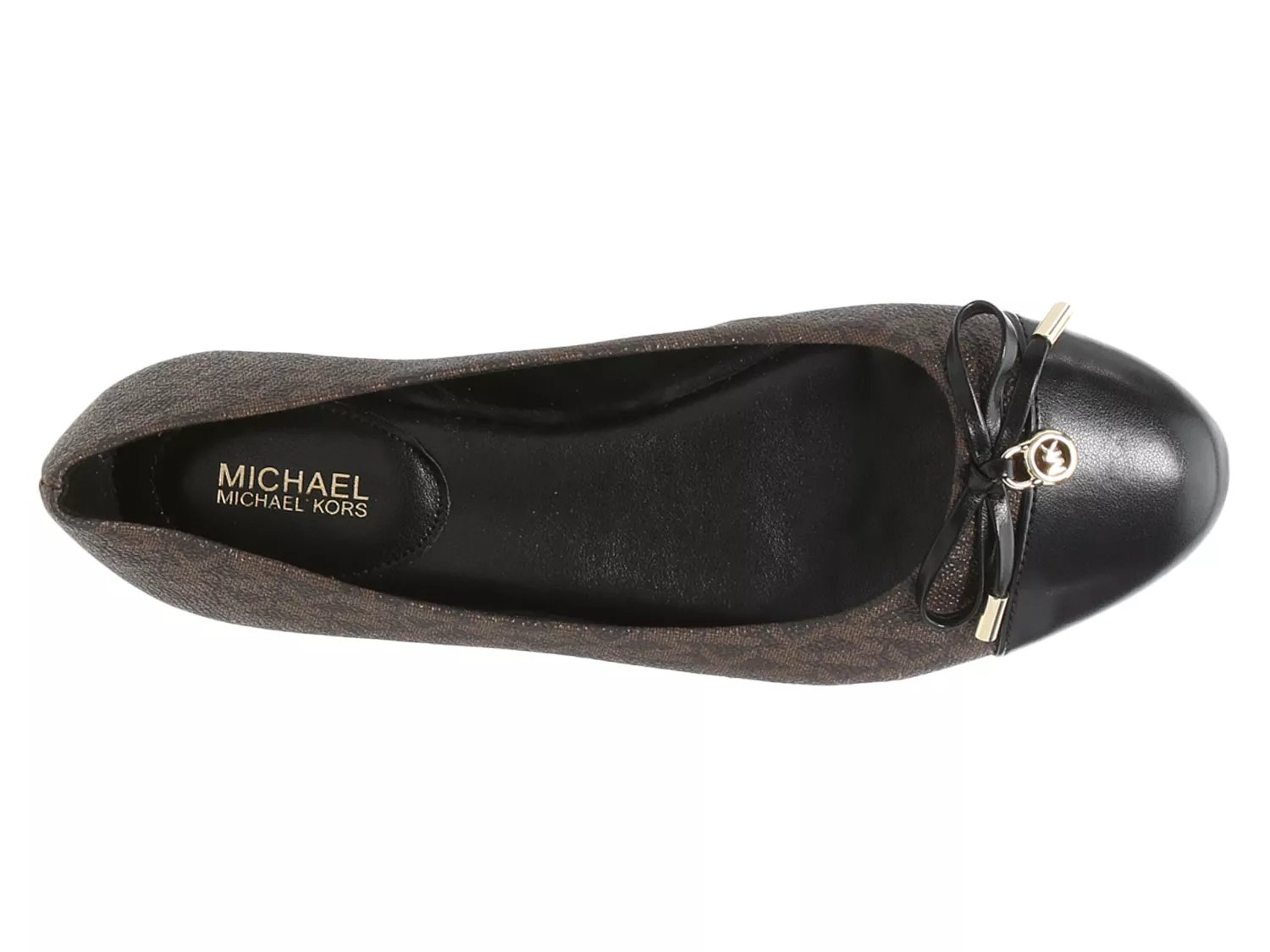 michael kors black flats dsw