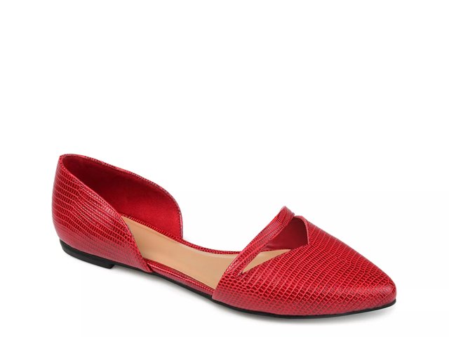 Red flats dsw sales