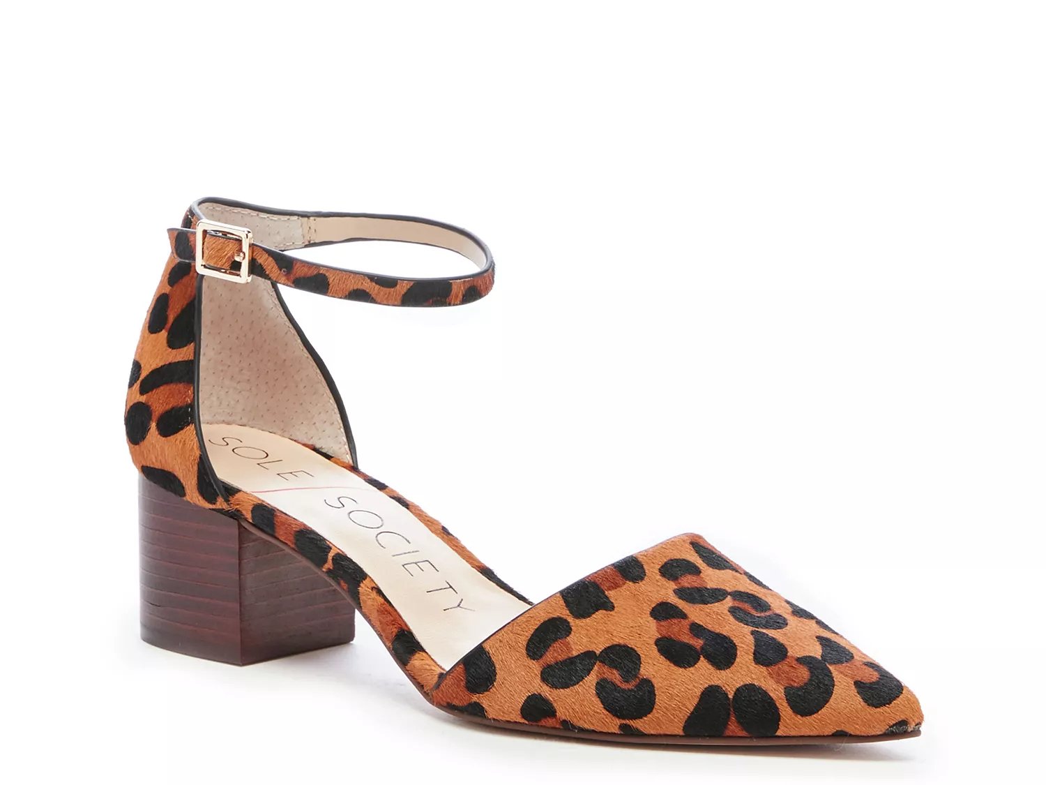 dsw orange pumps