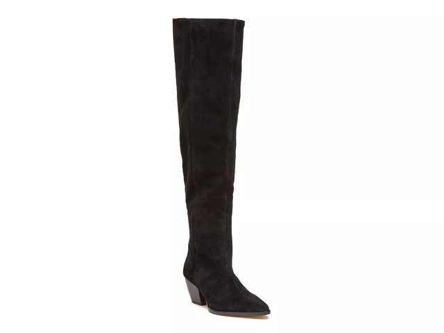 Sky high leather boots deals