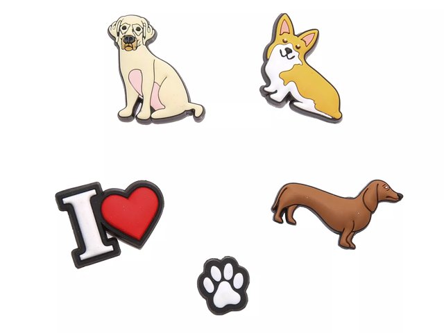 Crocs Dog Lovers Jibbitz Set 5 Pack