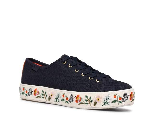 Keds Keds x Rifle Paper Co. Triple Kick Platform Sneaker Women s