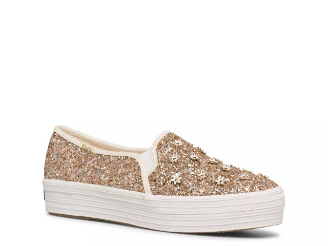 Women's keds x kate spade new york double cheap decker glitter