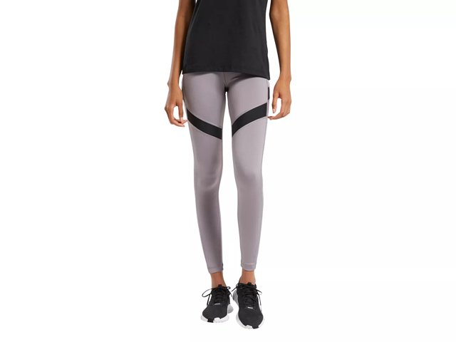 Reebok Workout Ready Mesh Women s Leggings Free Shipping DSW