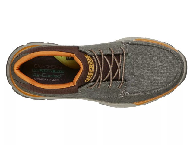 Skechers relaxed fit air cooled memory top foam mens shoes