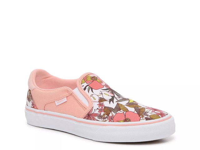 Vans Asher Deluxe Slip On Sneaker Women s