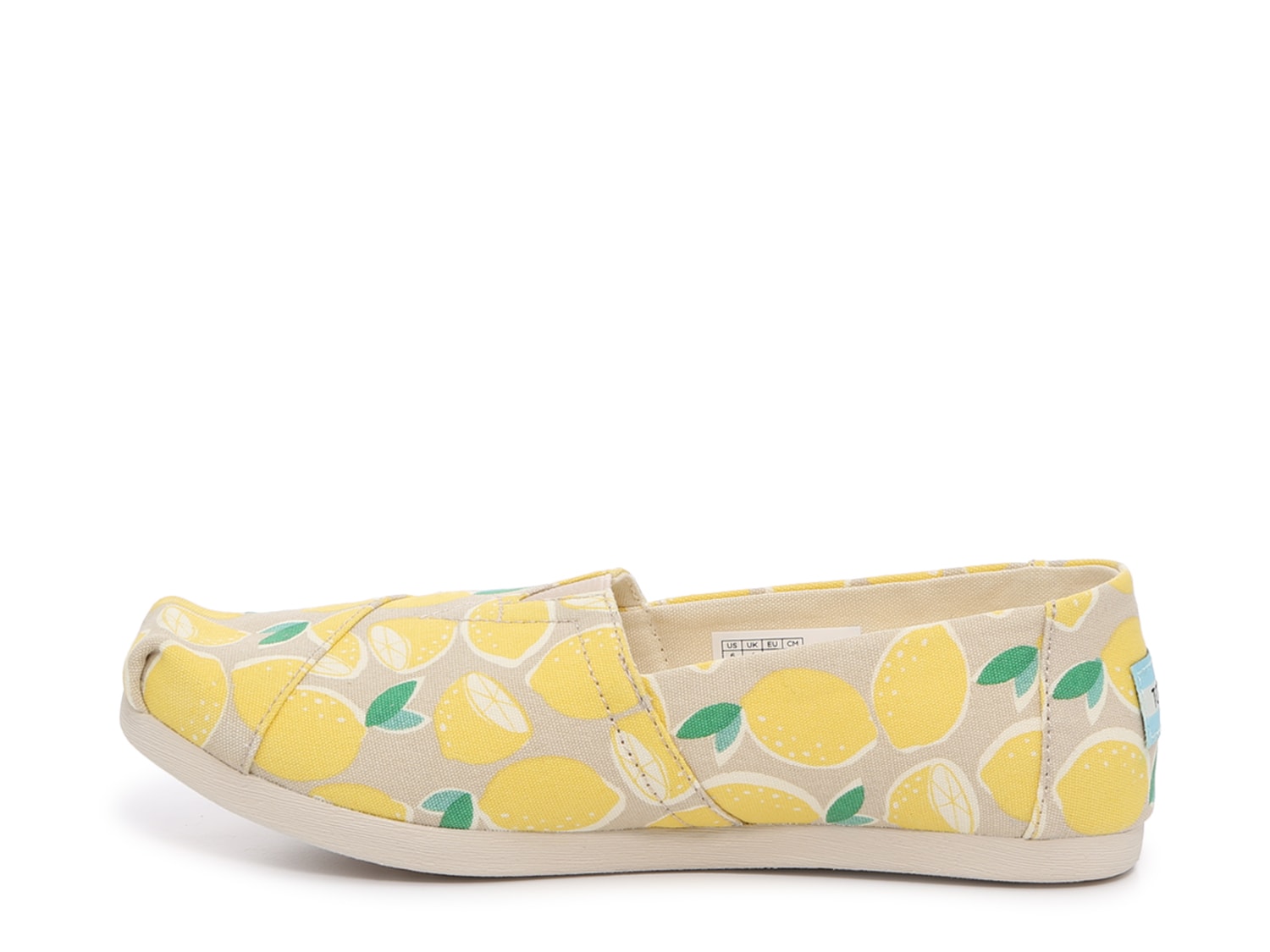 toms lemon shoes