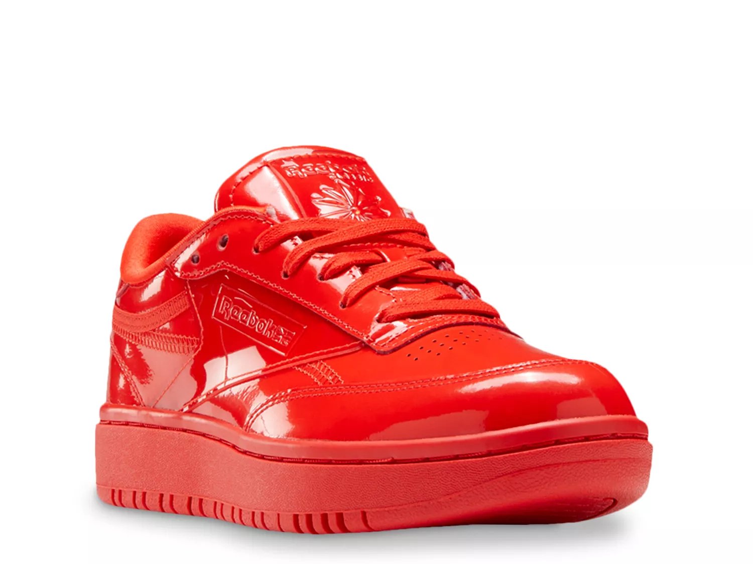 red reebok sneakers
