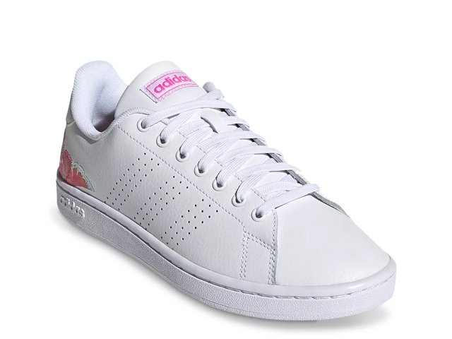Adidas advantage sneaker pink sale