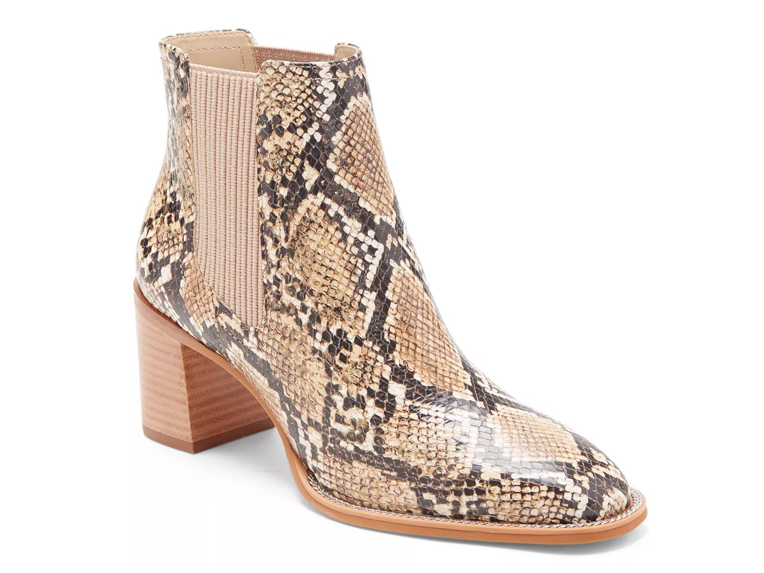 beige booties dsw