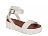 Lunna Wedge Sandal White view