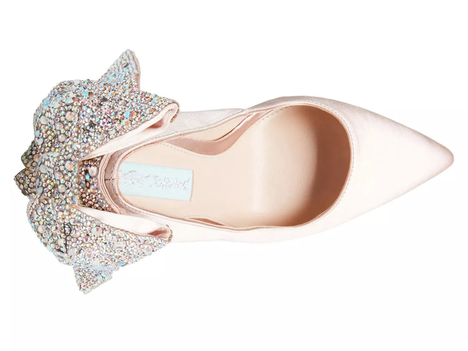 blue by betsey johnson women's bryn bow pump