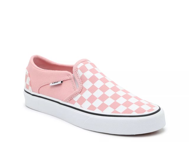 Vans Asher Slip On Sneaker Women s Free Shipping DSW