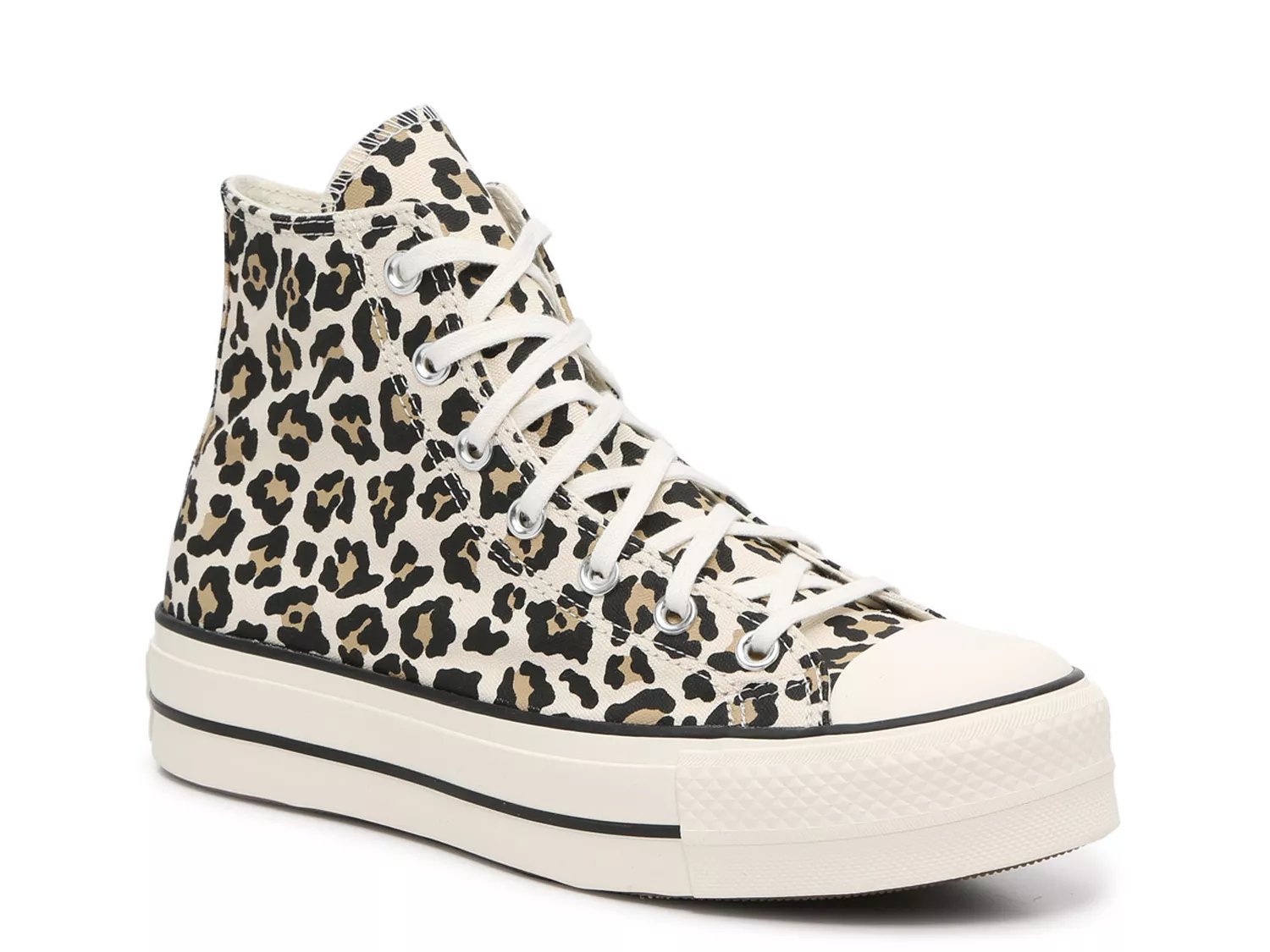 Animal print shop high tops