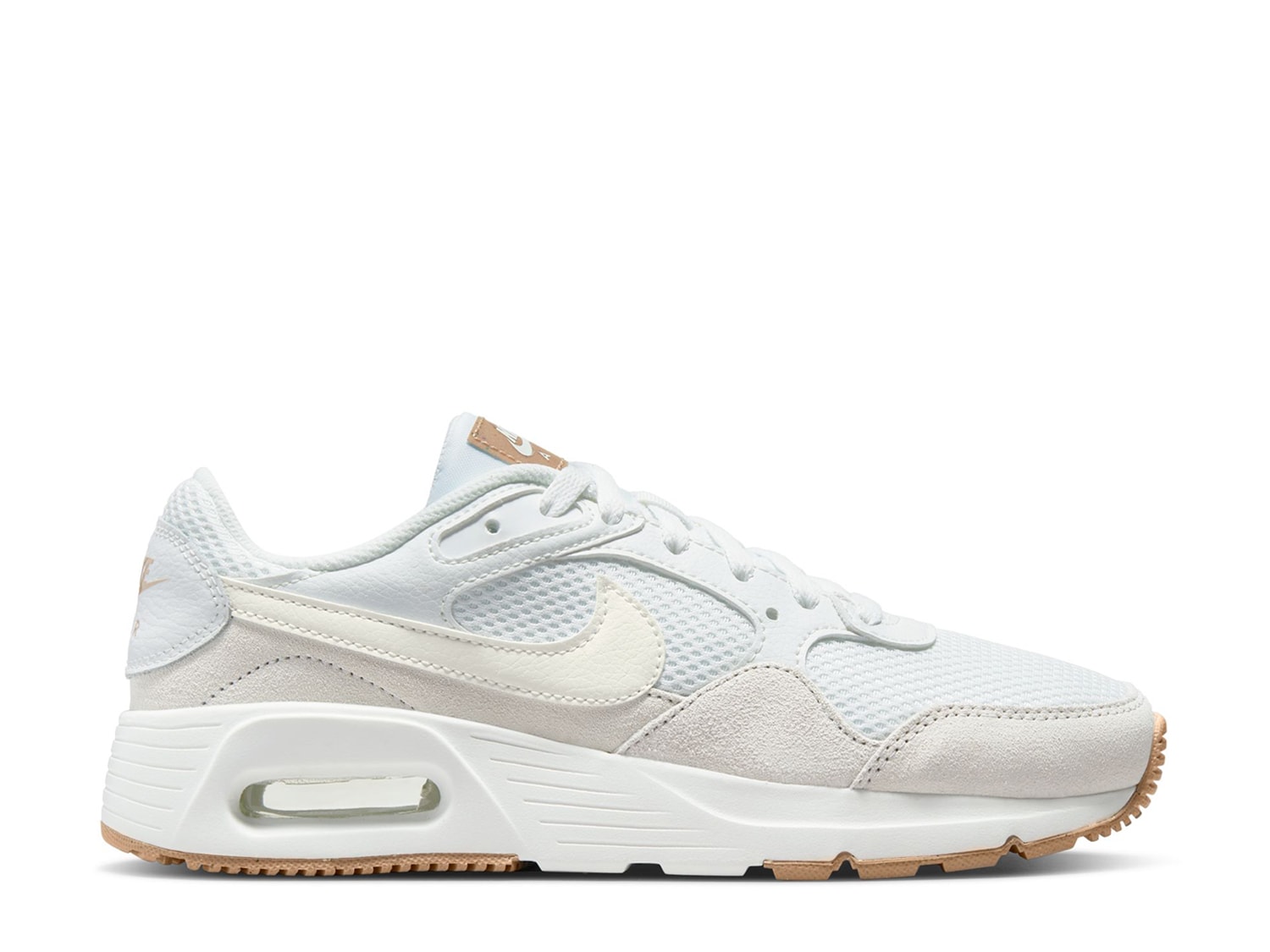 Nike Women's Air Max SYSTM Casual Shoes in White/Sail Size 9.5