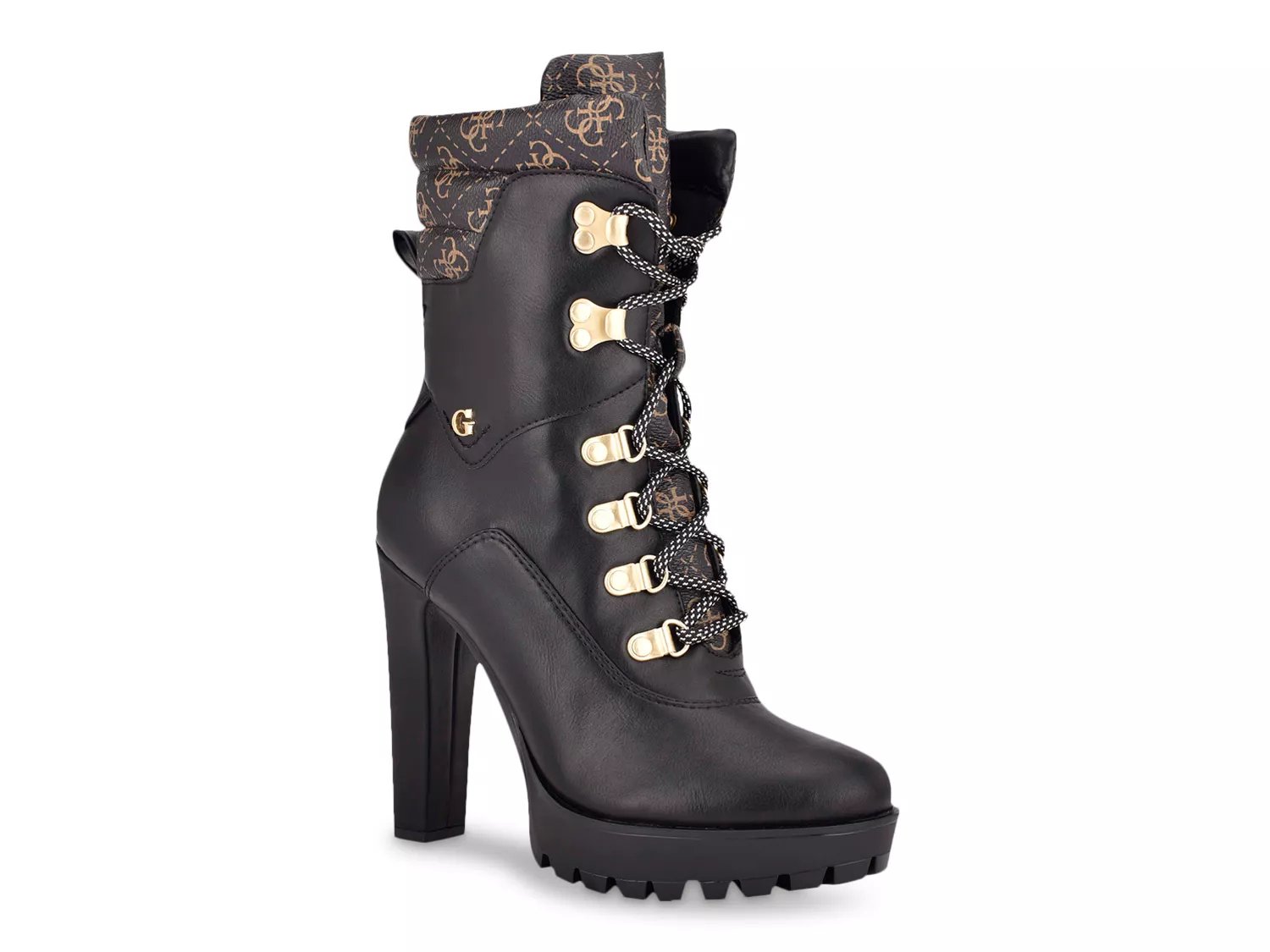 Guess Tessy Platform Combat Boot