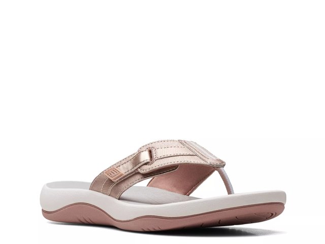 Clarks Sunmaze Daisy Sandal - Free Shipping | DSW