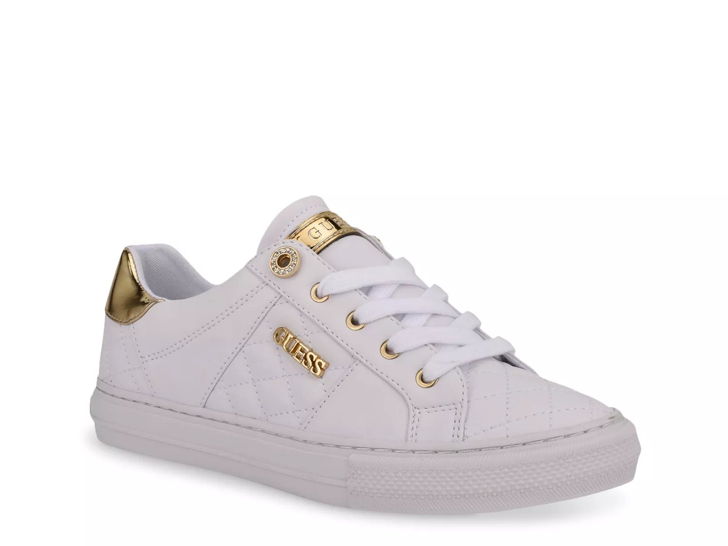 Guess hotsell gold sneakers