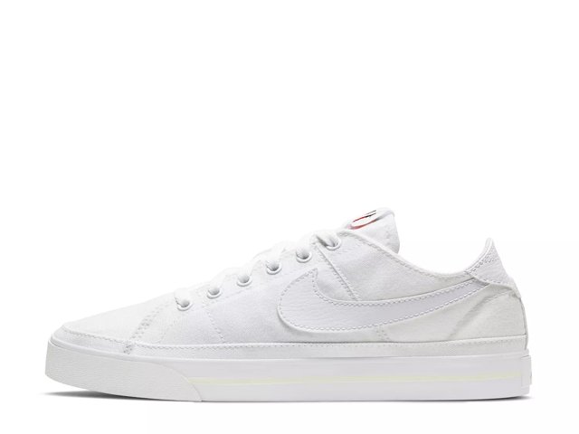 Nike white canvas sneakers sale womens