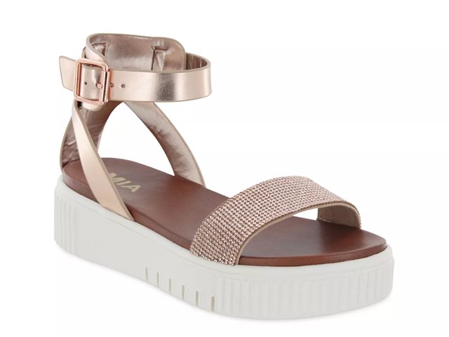 Mia Lunna Wedge Sandal - Free Shipping | DSW