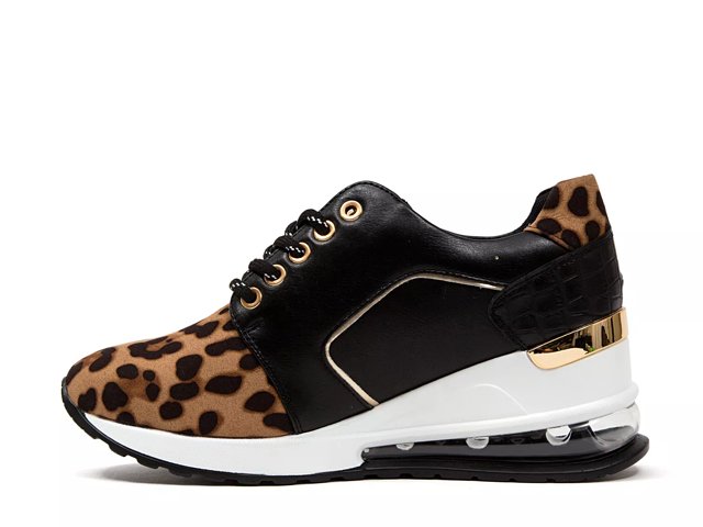 Cheetah sneaker wedge shop