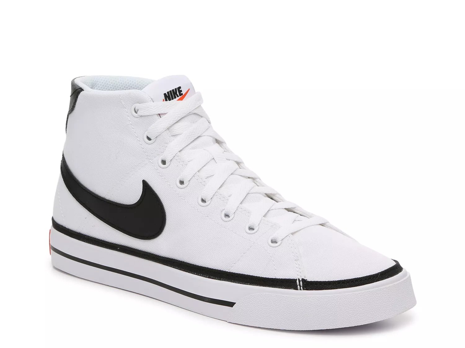 nike women's court legacy mid sneaker - white