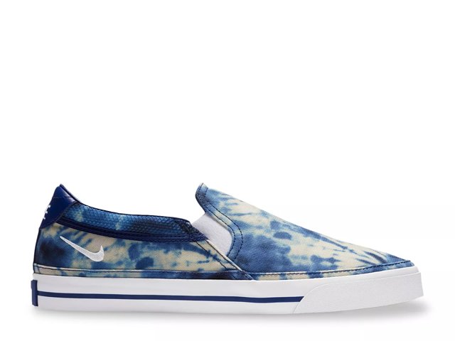 Nike slip on blue online