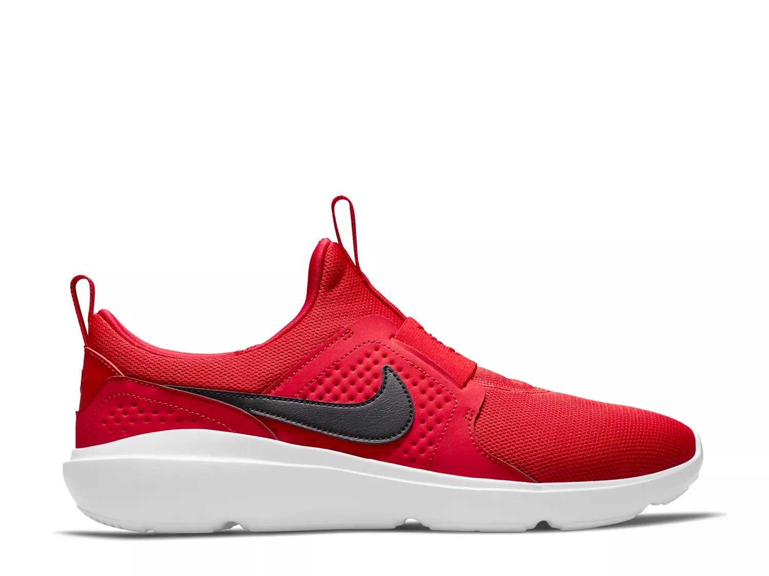 Nike slip store ons red