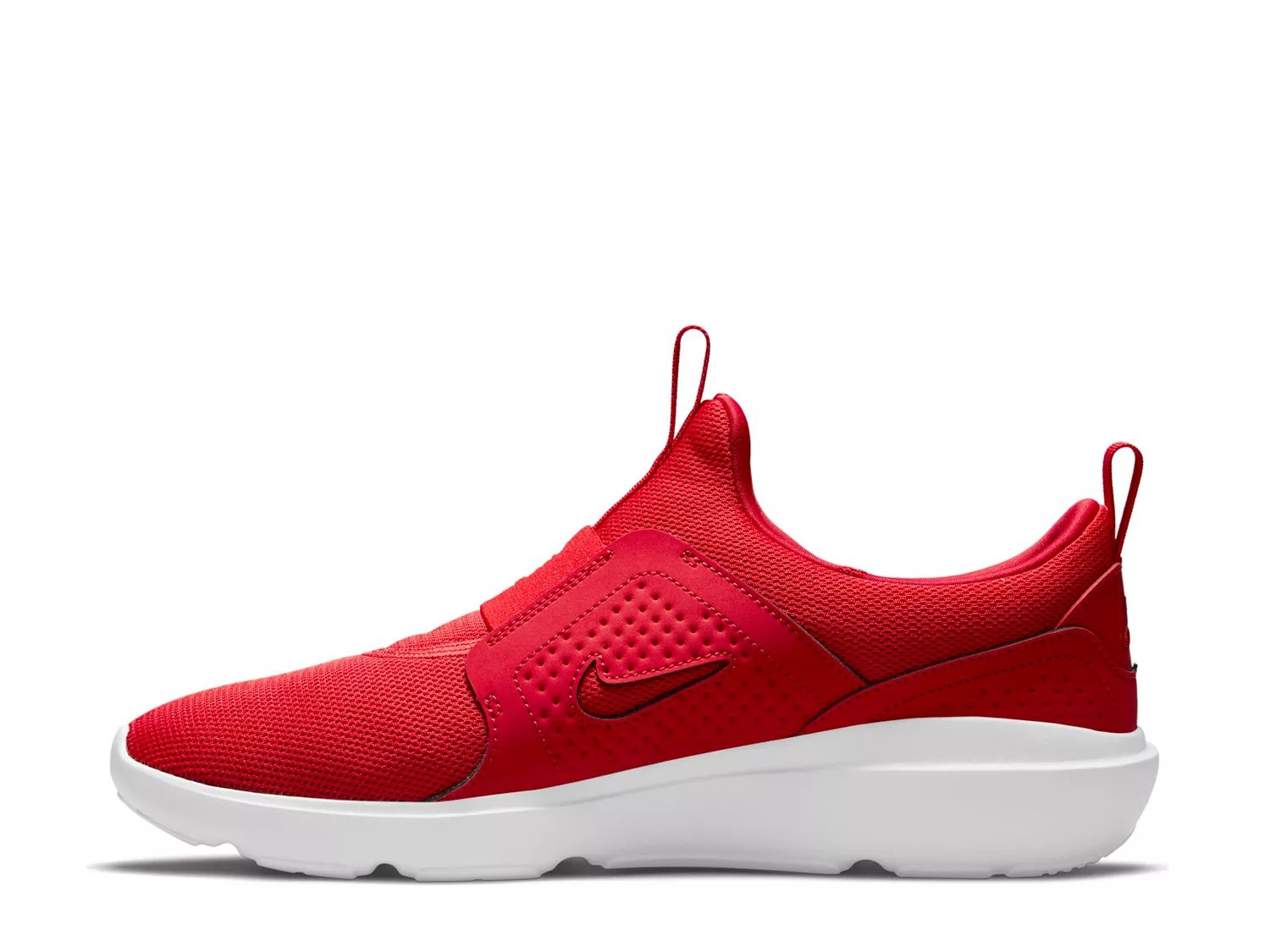 mens red slip on sneakers