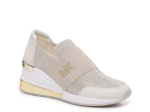 Michael Michael Kors Felix Wedge Slip-On Sneaker - Free Shipping | DSW