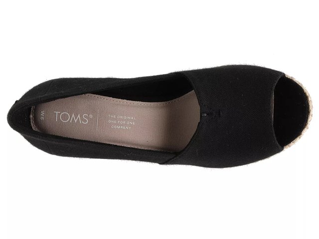 toms michelle espadrille wedge pump