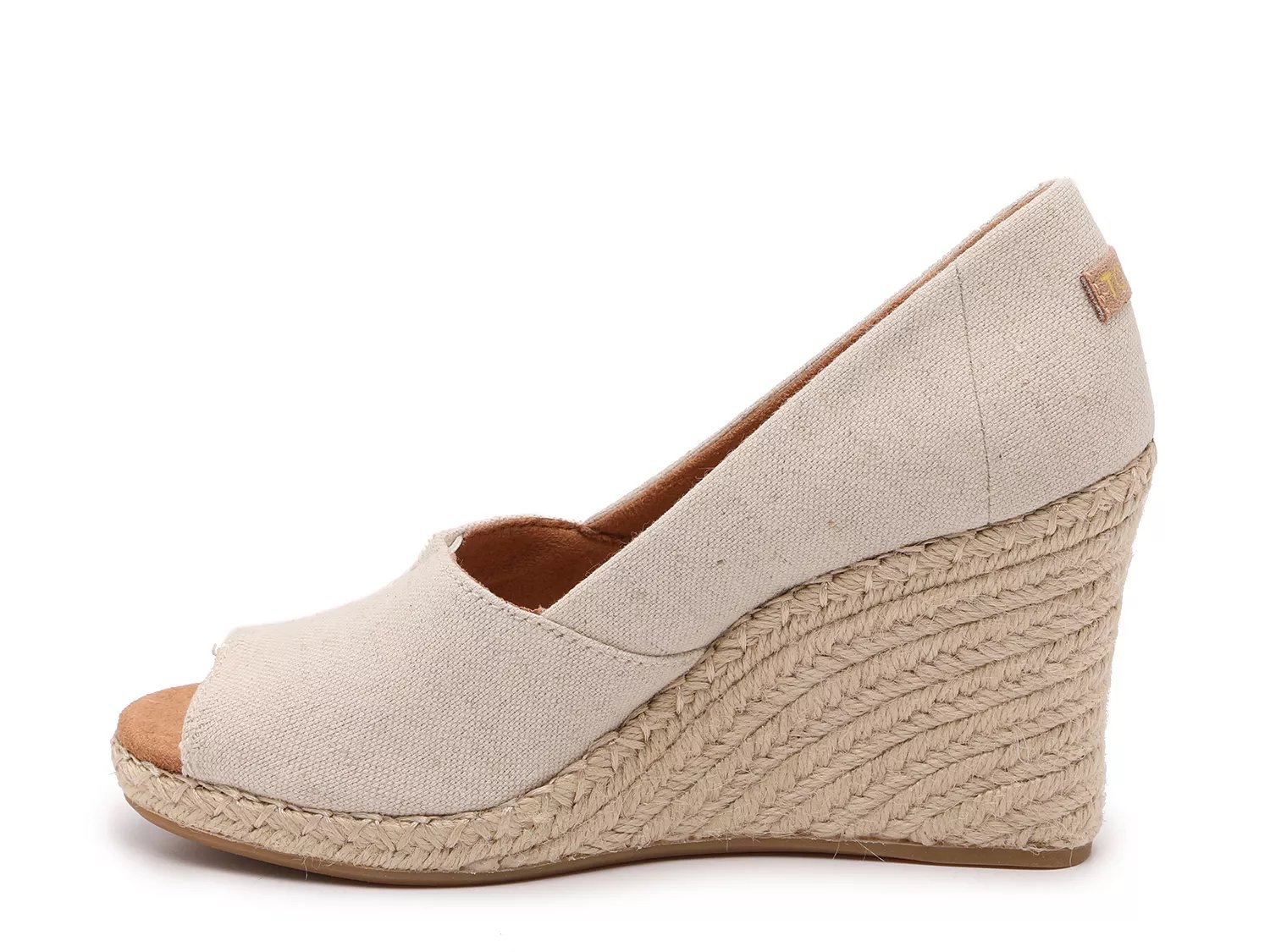 toms michelle espadrille wedge pump