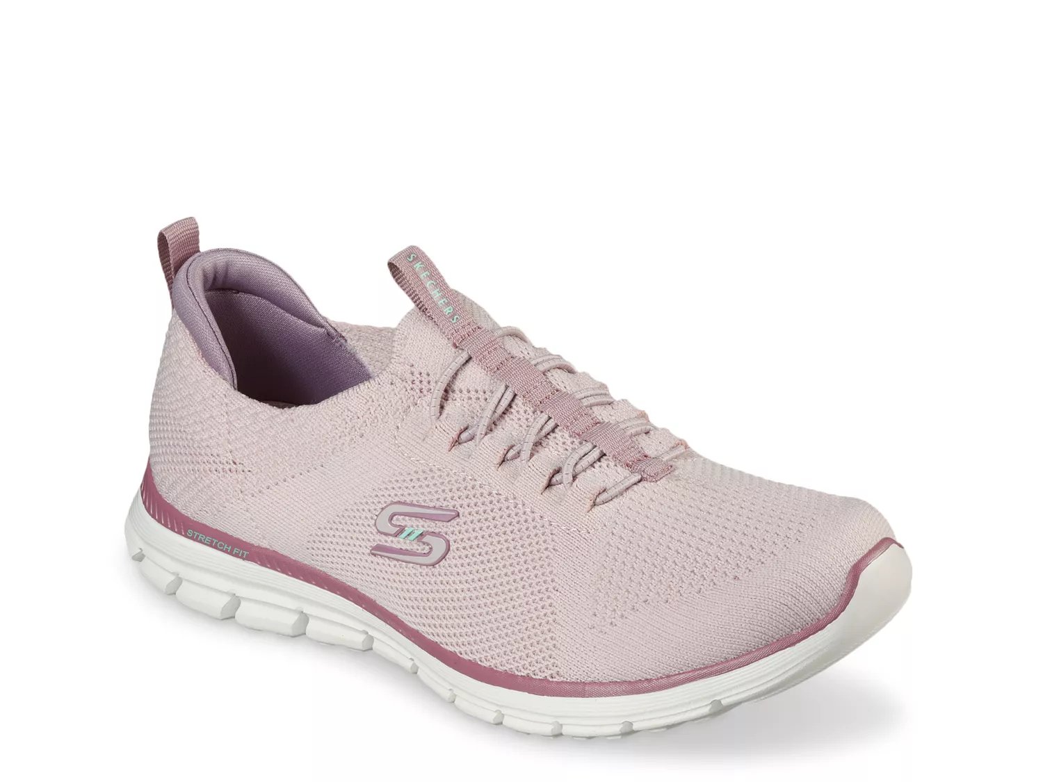 Skechers stretch woven outlet slip ons