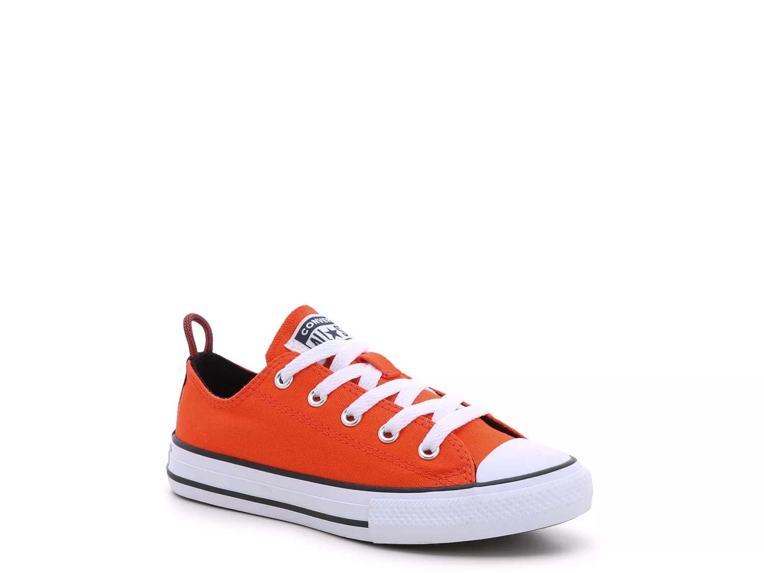 Converse cheap orange basse