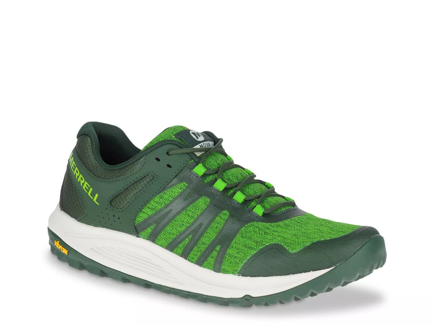 green running shoes