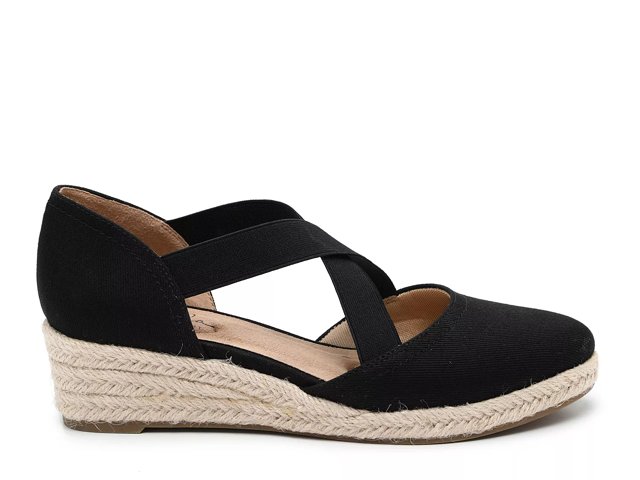 kristen espadrille wedge slip on