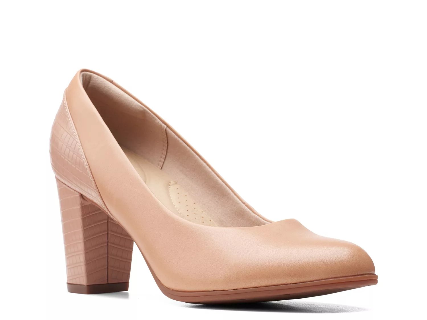 dsw clarks pumps