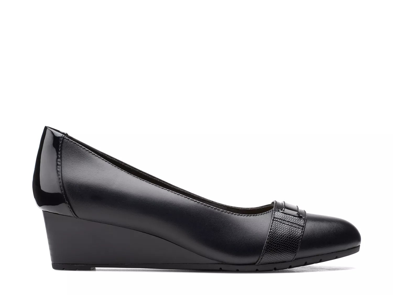 clarks mallory wedge pump