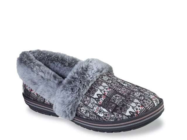 Skechers BOBS Too Cozy Chic Cat Slipper