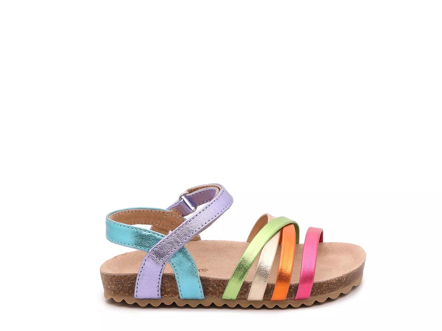 vegan rainbow sandals