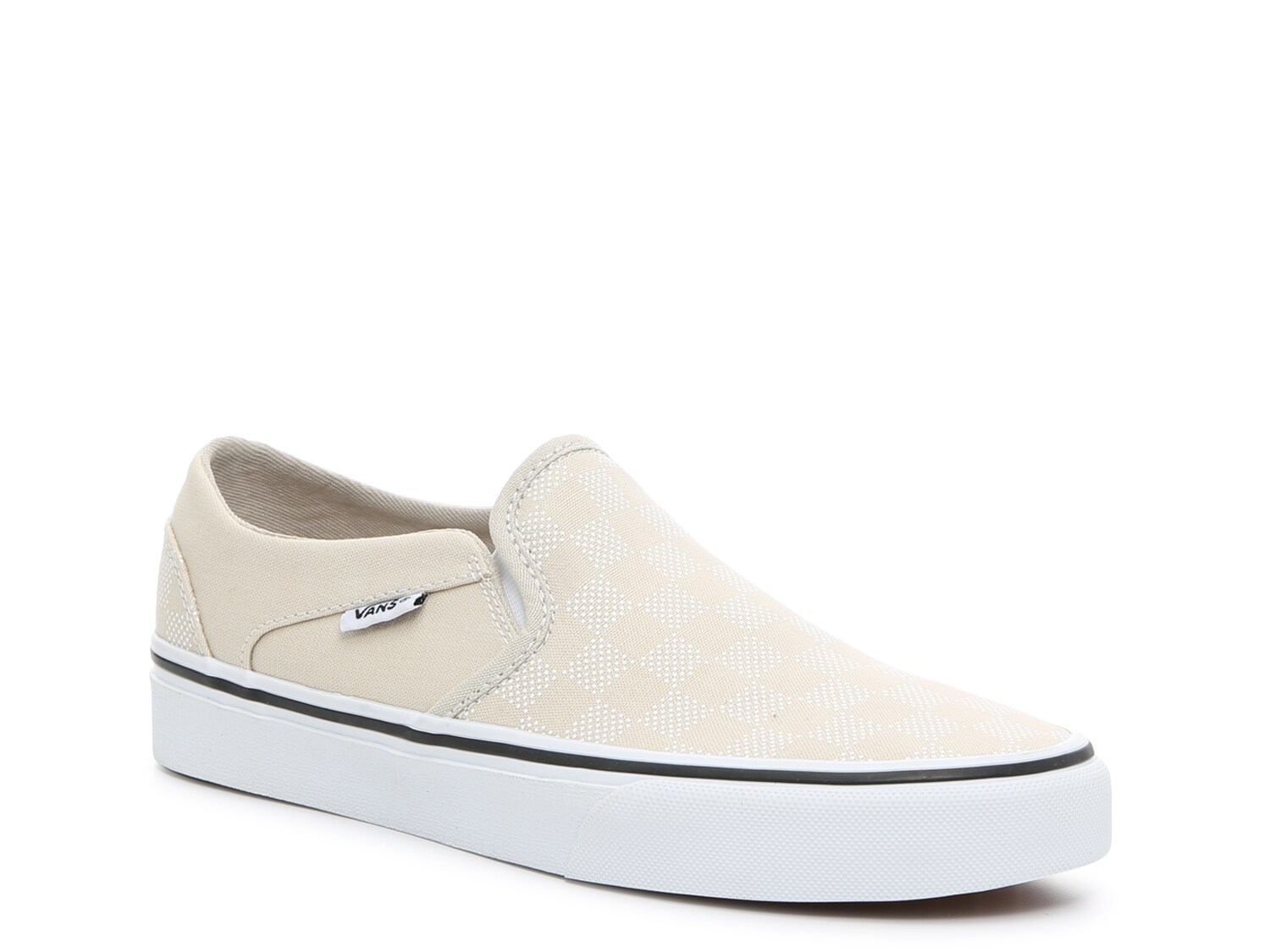 tan slip ons vans