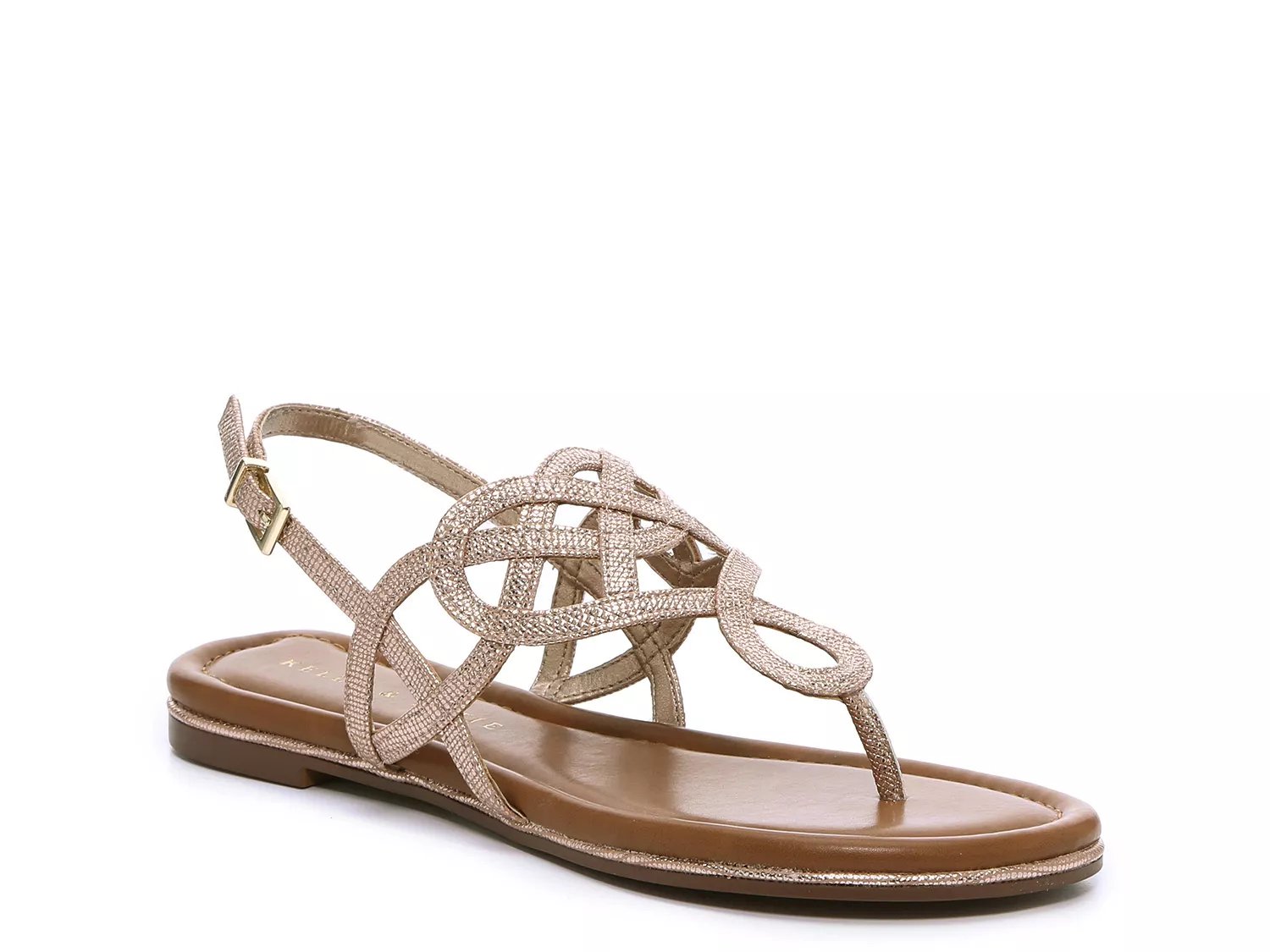 rose gold dressy sandals