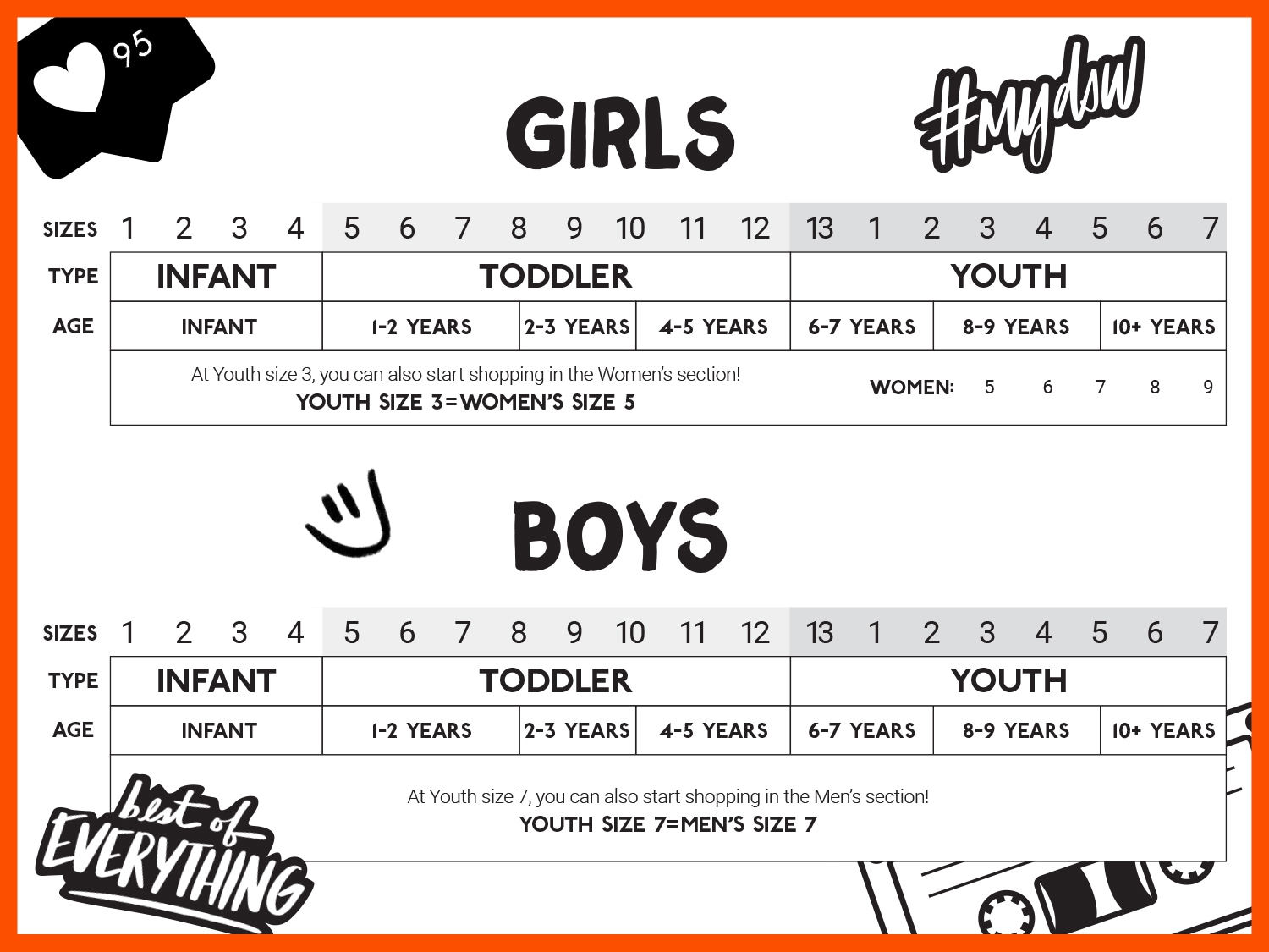 sizing for hey dude shoes